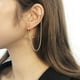 thumbnail image 4 of HomeKingdee Snowflake Earrings with Diamond and Pearl Ear Clip - Creative Star Shape Elegant Earrings for Party Banquet Evening Events, 4 of 9
