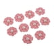 thumbnail image 5 of 10 Uds Botón De Flor De Diamantes De Imitación De Perlas Sunnimix Rosa + Perla, 5 of 8