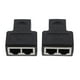 thumbnail image 1 of Adaptador de cables Splitter de 2pcs Ethernet RJ45 Ethernet Cable Splitter adaptador, 1 of 5
