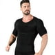 thumbnail image 1 of Corsé moldeador de manga corta para hombre, ropa moldeadora abdominal para hombre, ropa moldeadora deportiva elástica para hombre, chaleco de manga corta, 1 of 4