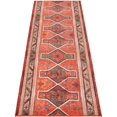 thumbnail image 1 of Rug Runner Custom Size Antique Vintage Look Distressed Oriental Tribal kilim Design Cut to Size Red Runner Rug By Feet., 1 of 9