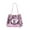 ?? Pink_Base#1296, variant on Sequin Shoulder Bag Large Capacity | Fashionable Pleated Polyester Handbag | Black, Pink, Gold, Silver | 12x4x10 in | Trendy Western-Style Purse for Women, Lightweight, Versatile, Durable