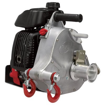 Portable Gas Capstan Winch 2.1 HP, 50cc Honda GHX-50 Engine, 1-Ton