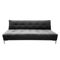 thumbnail image 2 of Sofá Cama Reclinable Rocky Gris Oxford, 3 Posiciones, SALVANTO, 2 of 9