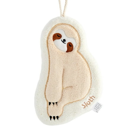 

Mosey Hand Towel Cute Sloth Shape Hanging Wipe Towel Soft Absorbent Quick Drying Towel for Home Kitchen Bathroom