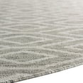 thumbnail image 6 of Rugs.com Jill Zarin Outdoor Collection Rug – 7' 10 x 10' Oval Gray Cream Flatweave Rug Perfect For Living Rooms, Large Dining Rooms, Open Floorplans, 6 of 6