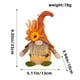 thumbnail image 3 of Decoración del hogar, decoración de la habitación, decoración de la pared Muñeca espantapájaros de Acción de Gracias Serie 14 Decoraciones Adorno de muñeca enana duende de hoja de arce de temporada Mu, 3 of 4