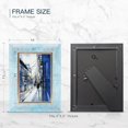 Vontix 4x6 Picture Frames Set of 4,Rustic Retro Photo Frame(Blue) | HD ...