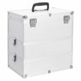 thumbnail image 1 of vidaXL Make-up Case 37x24x40 cm Silver Aluminium, 1 of 5