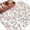 Light Beige Light Pink Gray Blue, variant on 5'x7' Area Rugs for Living Room Bedroom, Red Blue Spring Floral Washable Rug Carpet Runner Indoor Outdoor, Flowers Leaves Pastoral Botanical Non Slip Floor Mats Area Rug for Kitchen, Nursery