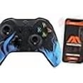 thumbnail image 3 of "Soft Touch Blue Fire Face" Smart Rapid Fire Custom Modded Controller compatible with Xbox One S Mods FPS Games and More. Control and Simply Adjust Your mods via Your Phone!, 3 of 4