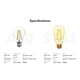 thumbnail image 4 of SONOFF B02 F-A60 Bombilla de filamento LED inteligente Wi-Fi equivalente a 60 W, 4 of 6