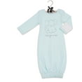 thumbnail image 4 of Izzy & Owie  - I Love You a Ton 0-3 Months New Born Gown with Mitten Cuffs - Hand Drawn Elephant, 4 of 7