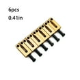 thumbnail image 3 of Sillín de Puente Toystoory para Guitarra Eléctrica Profesional 6 Piezas 10.5 mm Negro, 3 of 6