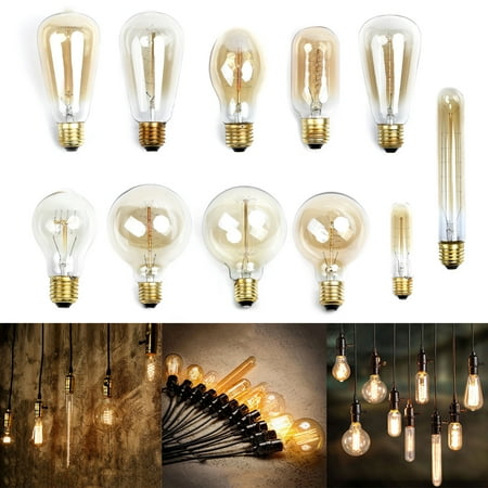

Sufanic Vintage Retro Filament Edison Antique Industrial Style Lamp Light Bulb 40W E27