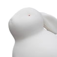 thumbnail image 3 of Dalazy Ceramic Rabbit Statue Bunny Animal Model Tiny Adorn for Wedding Party Decor 4.6cmx3.5cmx4.7cm, 3 of 8
