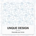 thumbnail image 2 of Lfeey Blue Floral Blackout Curtains for Bedroom Living Room 63 inch Long, Thermal Insulated Grommet Window Drapes, 2 Panels, 2 of 7