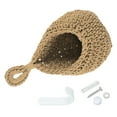 thumbnail image 3 of Uxcell Hanging Fruit Baskets for Kitchen, Small Size Hanging Baskets, Brown, 3 of 7