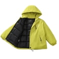 thumbnail image 3 of EnJoCho Kids Unisex Waterproof Jackets Boys Girls Lightweight Padded Thicken Hooded Raincoat Leisure Outdoor Outerwear Kids Winter Coat, 3 of 9