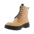 thumbnail image 2 of Franco Sarto Womens Robbie Leather Lace-Up Ankle Boots, 2 of 4