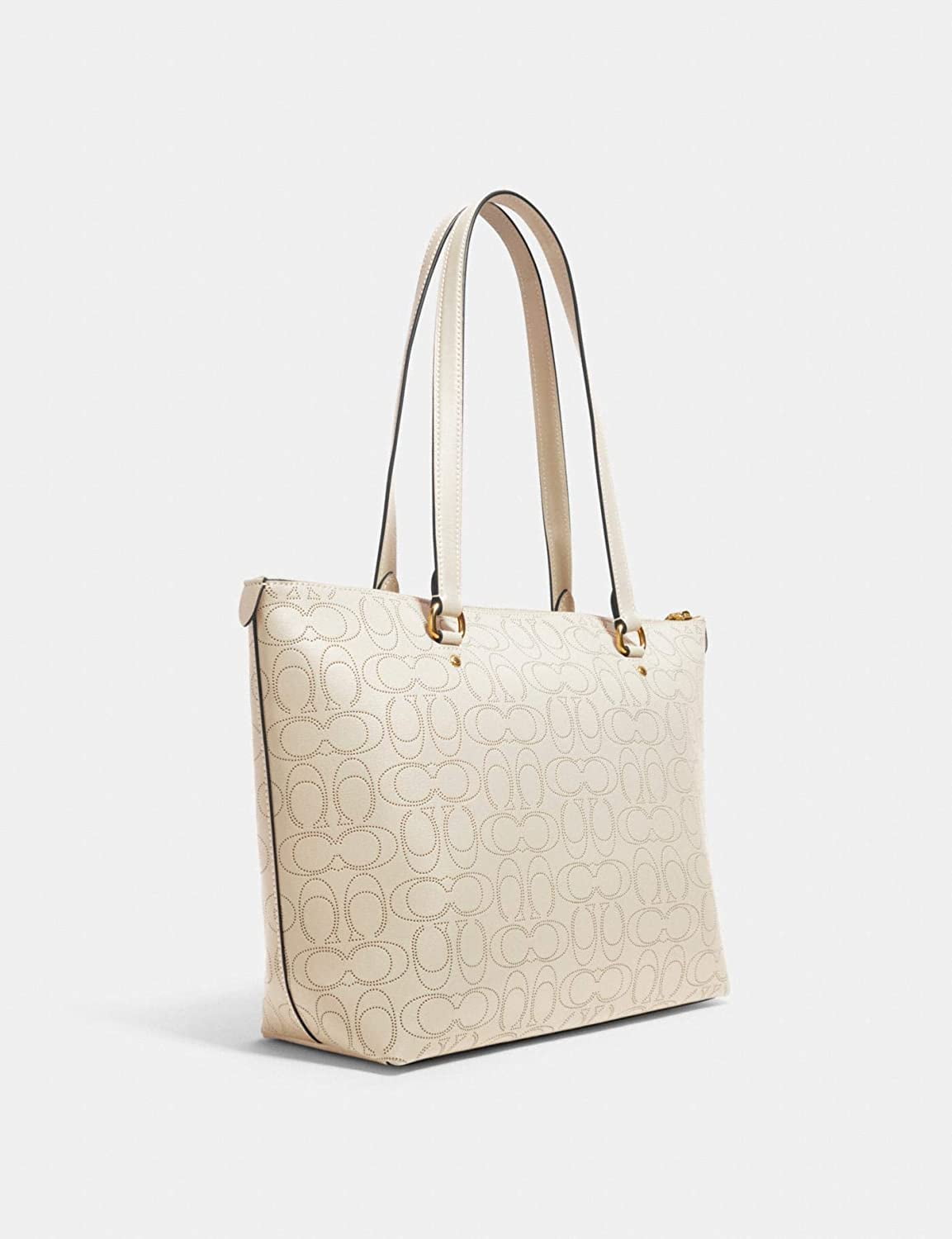 Coach perforated tote hotsell