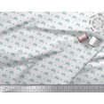 thumbnail image 3 of Soimoi Georgette Viscose Fabric Diamond & Bicycle Shirting Print Fabric by Yard 42 Inch Wide, 3 of 3