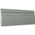 thumbnail image 2 of Ekena Millwork 7 3/8"H x 1"P x 94 1/2"L Hillsborough Baseboard Moulding (8-Pack), 2 of 6