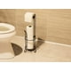 thumbnail image 3 of Simple Houseware - Soporte para almacenamiento de rollos de papel higiénico para baño, acabado cromado Ormromra WRMH-215, 3 of 5
