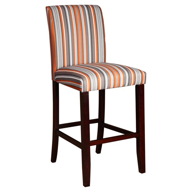 Powell Striped Bar Stool