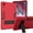 Red/Black, variant on For Samsung Galaxy Tab A8 10.5 Inch Case 2022 SM-X200/X205/X207, [Kids Proof] Ambison Full Body Protective Case with 9H Tempered Glass Screen Protector Blue/Blue