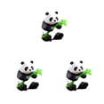 thumbnail image 4 of Monstrate Adorno decorativo de apariencia exquisita de aplicación amplia de juguete de panda Type1 NO1, 4 of 6