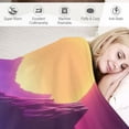 thumbnail image 3 of Nawypu  Ultra Soft Flannel Bed Blankets Lightweight Cozy Throw Blanket Room Decor for Couch Sofa Bedroom Adults Bedding Lightweight Cozy Blanket Vaporwave Mountain Fantasy, 3 of 6