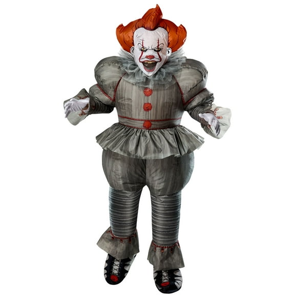 It 2017 Pennywise Inflatable Costume for Adults by Rubies, Unisex One Size