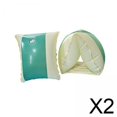 thumbnail image 1 of 2x Anillos De Brazo De Natación Mangas Flotantes De Natación Equipo De Natación De Piscina Bandas De Brazo De Natación Verde, 1 of 8