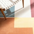 thumbnail image 6 of SAFAVIEH Orwell Milka Abstract Runner Rug, Rust/Yellow, 2'2" x 7', 6 of 8