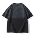 thumbnail image 4 of Blusas y camisas de manga corta y cuello redondo para hombre, blusas informales de verano con estampado, cuello redondo, manga corta, transpirables, blusas de poliéster para hombre., 4 of 4