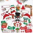 thumbnail image 3 of 38pcs Christmas Party Photo Props, Fun And Variety Christmas Party Supplies (Gift Wooden Stick), 3 of 6