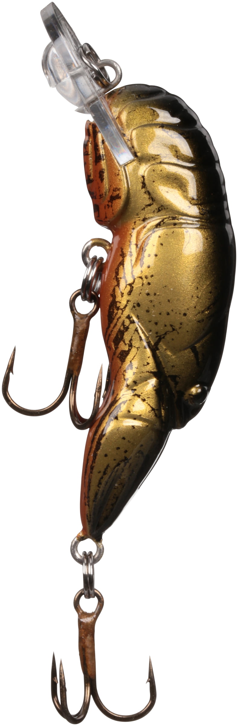 Rebel D7684 Deep Wee Crawfish Lure 2 3/8" 3/8 oz Moss Crawfish 