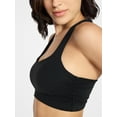 thumbnail image 3 of Avia Women's Color Side Ruched Sports Bra, Sizes XS-XXXL, 3 of 6