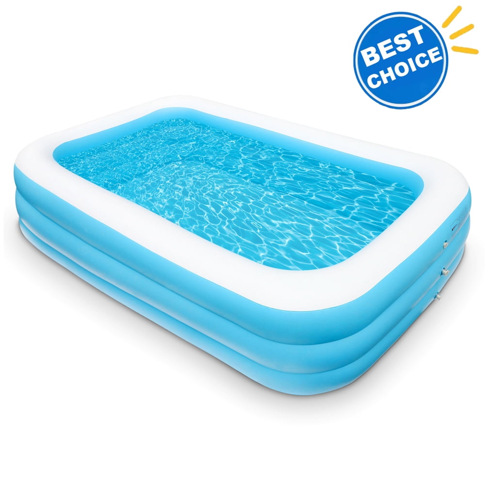 Inflatable Pools, Inflatable Swimming Pool Family FullSized 103" x 69