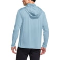 thumbnail image 3 of Aofany Men's UPF 50+ Sun Protection Shirts Outdoor UV Lightweight Hoodie Long Sleeve Fishing Hiking Performance Shirts Rash Guard SPF Shirts with Mask Rash Guard, 3 of 5
