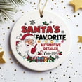 thumbnail image 3 of Santa’s Favorite Automotive Detailer Christmas Ornament 2025, Automotive Detailer Ornaments, Christmas Hanging Ornament, Xmas, 3 of 4