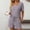 C_ Purple, variant on PRINxy Women's 2 Piece Solid Fitted Lounge Set Crew Neck Short Sleeve Top and High Waist Drawstring Shorts Slim Casual Daily Outfit Black M