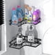 thumbnail image 4 of Estante triangular para baño, para pared, sin perforaciones, para inodoro, para balcón, cocina, estante de doble capa, 4 of 5