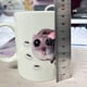 thumbnail image 3 of Hamster Meme Hamster Triste Hamster Tazas Estampadas con Meme Hamster Triste Cuttie Buenos Días Niña, 3 of 5