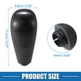 thumbnail image 4 of Perilla de Palanca de Cambios Automática Unique Bargains para Ford Focus 2005-2012 ABS Negro, 4 of 6