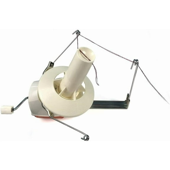 BJTDLLX Large Capacity Yarn Winder, Professional 500g/18oz Heavy Duty Metal Ball Yarn Winder, Large Swift Yarn Fiber Wool Ball Winder, Center Pull Yarn Ball Winder Hand Operated Without Yarn Guide