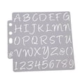 thumbnail image 1 of MasteelfCA Drawing Stencil Assorted Patterns Hollow Out Art Painting Template for Craft Scrapbooking DIY Cake Decor (S65), 1 of 7