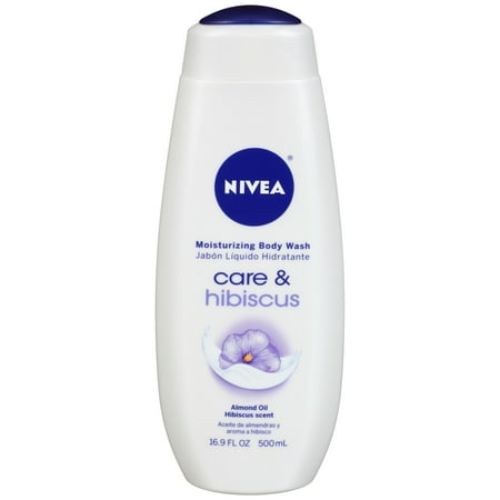 NIVEA Care and Hibiscus Moisturizing Body Wash 16.9 fl. oz.