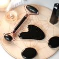 thumbnail image 5 of Innotech Jade Roller & Gua Sha, Face Roller, Facial Beauty Roller Skin Care Tools, Self Care Gift for Men Women, Massager for Face, Eyes, Neck, Relieve Fine Lines and Wrinkles, 5 of 6